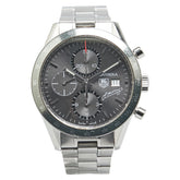 タグホイヤー カレラ JM ファンジオ 腕時計 CV201C 自動巻き グレー文字盤 ステンレススチール メンズ TAG HEUER 【中古】